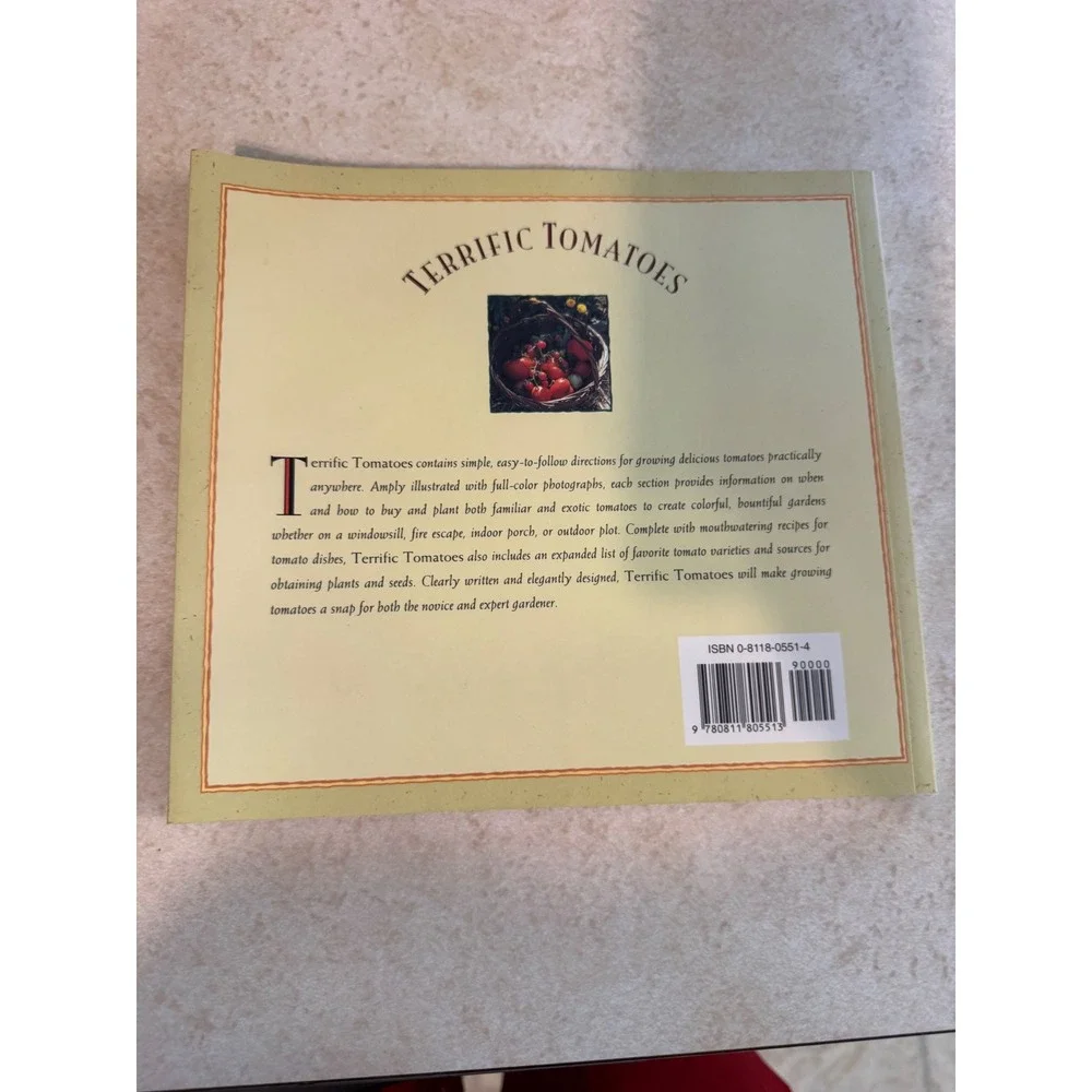 Chronicle Books terrific tomatoes